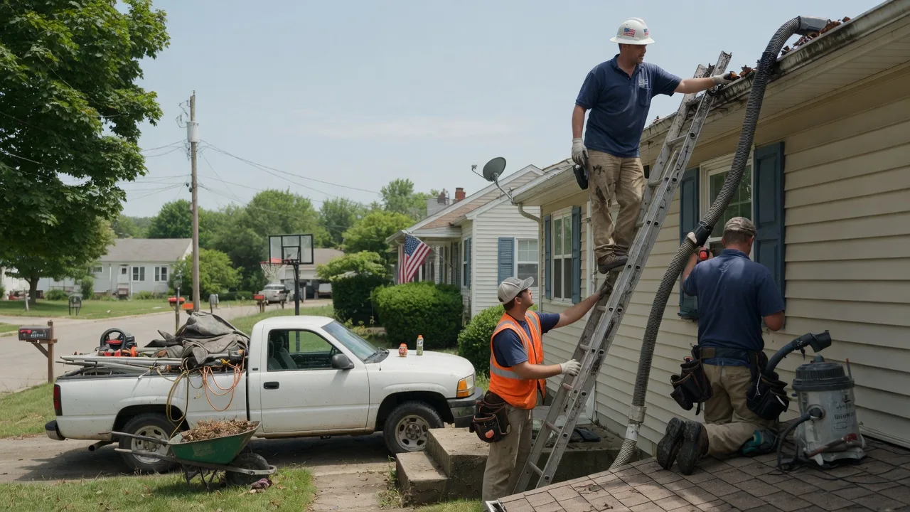 Gutter Installation in Blue Mound, IL near me